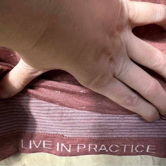 Lululemon Lululemon Metal Vent Tech Polo 2.0 White/ Chalky Rose Size XL - Picture 10 of 13